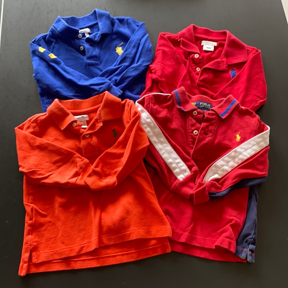 Ralph Lauren 24 Months, Boys, Long Sleeve Polo